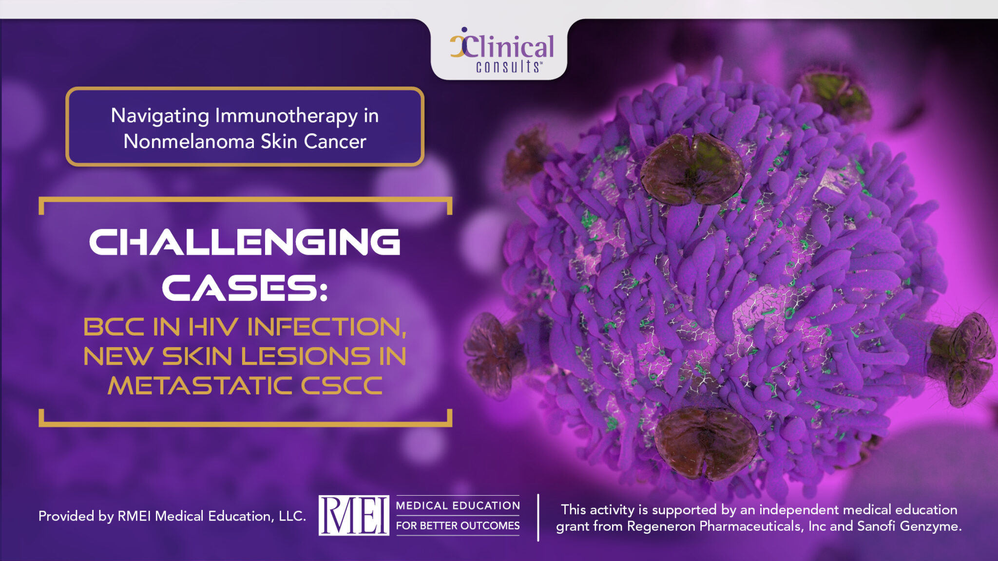 BCC in HIV Infection, New Skin Lesions in Metastatic CSCC RMEI